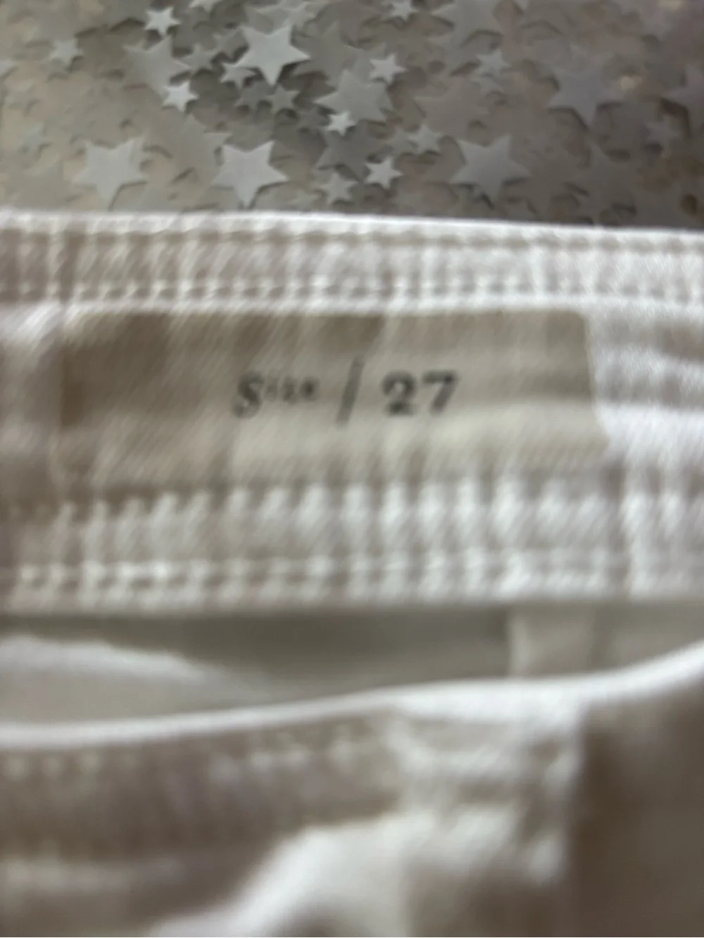 Pilcro Slim Straight Jeans in White